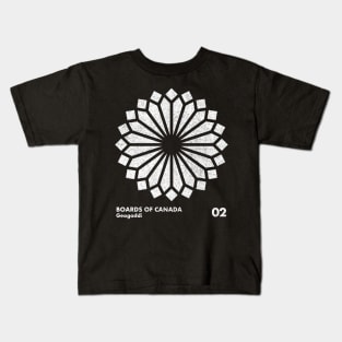 Boards Of Canada / Minimal Graphic Design Tribute Kids T-Shirt